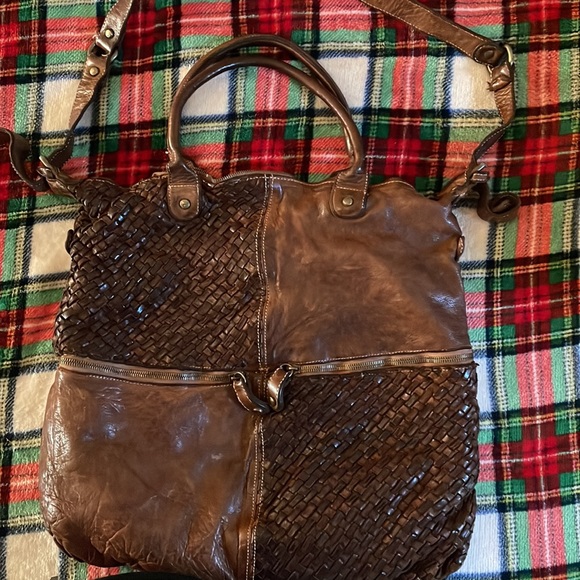 Langellotti- Brown Tote - Picture 2 of 8